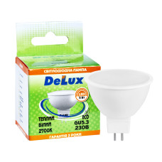 Светодиодная лампа DELUX JCDR 5 Вт 2700K 220В G5.3 (90001292)