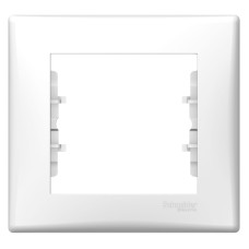 Рамка одинарна Schneider Electric Sedna горизонтальна Біла (SDN5800121)