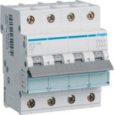 Автоматический выключатель HAGER 4P C 0.5A 6 кА (MCN400)
