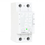 Багатофункціональне реле напруги ZUBR MF2-50 50А двомодульне