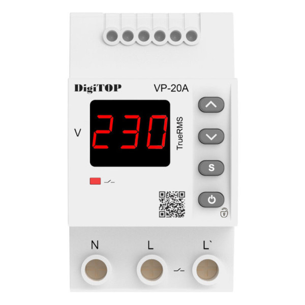 Реле напряжения DigiTOP VP-20A M3R