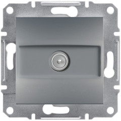 ТВ-розетка Schneider Electric Asfora Сталь (EPH3200162)