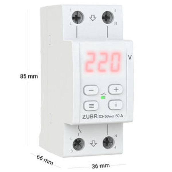 Реле напруги ZUBR D2-50R (D2-50R)