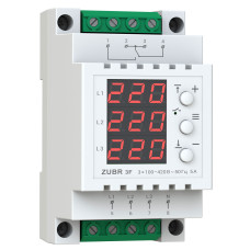 Трифазне реле напруги ZUBR 3F (3F)