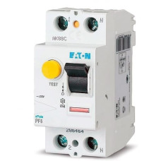 Диференціальне реле (УЗО) Eaton 2p 25 А 30 мА (286492)