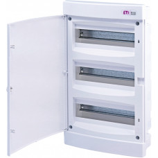 Вбудований розподільчий щит ETI ECM36PO на 36 модулів IP40 Білий (1101017)