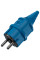 Вилка MENNEKES SCHUKO 16A 2п+З 230В IP44 синя (10838)