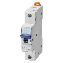 Автоматичний вимикач GEWISS МТ60 1P B 63А 6кА (GW92213)