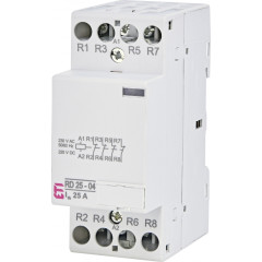 Модульний контактор ETI RD 25-04 230 В AC/DC (2464016)