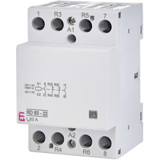 Модульный контактор ETI RD 63-22 230 В AC/DC (2464030)