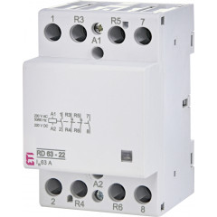 Модульний контактор ETI RD 63-22 230 В AC/DC (2464030)