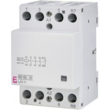 Модульный контактор ETI RD 63-31 230 В AC/DC (2464028)