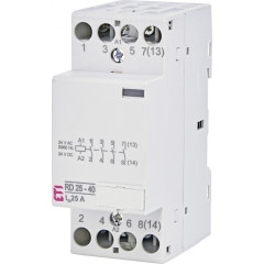 Модульний контактор ETI RD 25-40 24 В AC/DC (2464011)