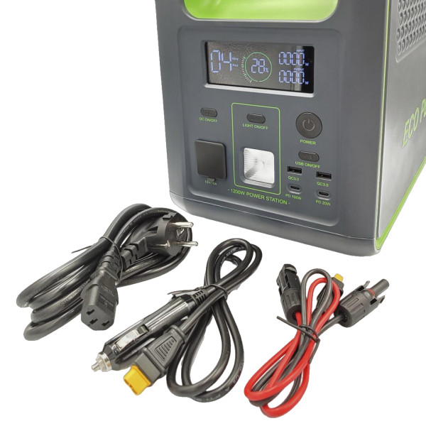 Зарядна станція EcoPlay SYD-N077 1200Вт 1024Вт·год LiFePO4