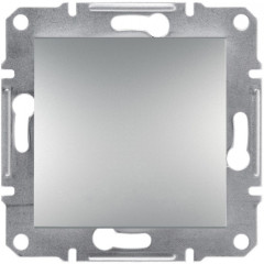 1-клавишный перекрестный выключатель Schneider Electric Asfora Алюминий (EPH0500161)