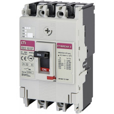 Автоматичний вимикач ETI EB2S 160/3SF 3p 32А 25кА (4671830)