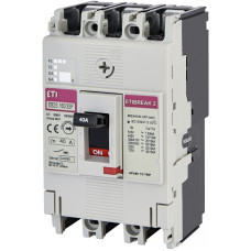 Автоматичний вимикач ETI EB2S 160/3SF 3p 40А 25кА (4671831)
