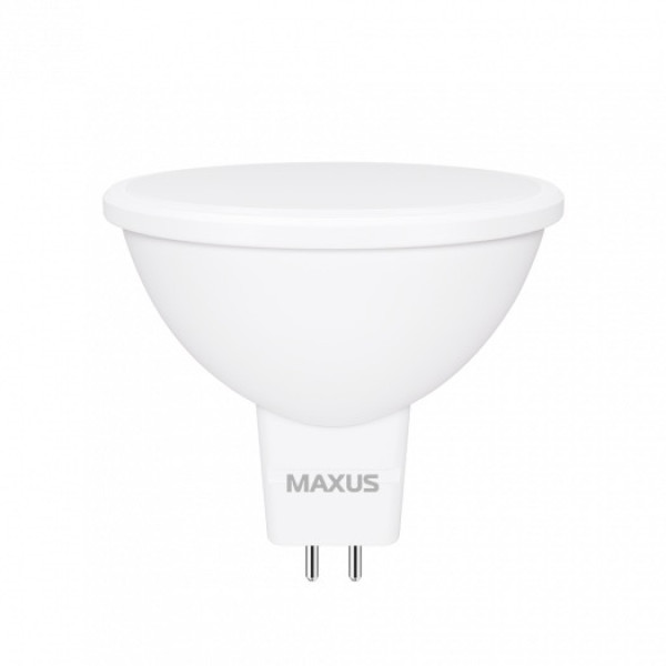 Лампа светодиодная MAXUS MR16 7W 4100K 220V GU5.3 (1-LED-722)