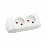 Касета 2-гнізда VIKO Multi-let без з / к Білий (90112200)