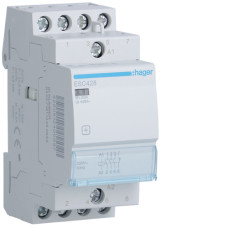 Модульный контактор Hager 230В/25А 3НО+1НЗ (ESC428)