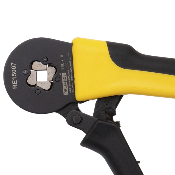 Кліщи для обтиску наконечників REL 716 (HB, EN, 0,08-16) RELIANCE (RE15007)