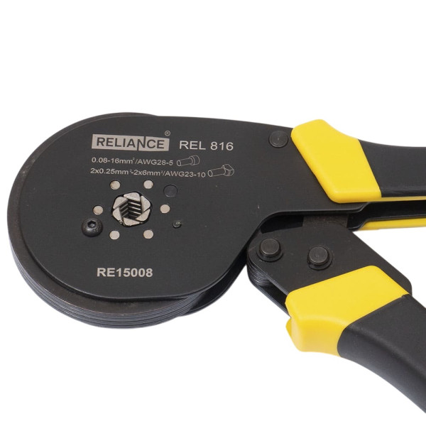 Кліщи для обтиску наконечників REL 816 (HB, EN, 0,08-16) RELIANCE (RE15008)