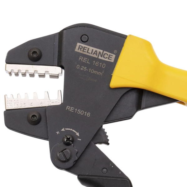 Кліщи для обтиску наконечників REL 1610 (HB, EN, 0,25-10) RELIANCE (RE15016)