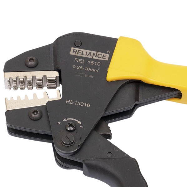 Кліщи для обтиску наконечників REL 1610 (HB, EN, 0,25-10) RELIANCE (RE15016)