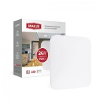 Світильник світлодіодний настінно-стельовий MAXUS Ceiling light 24W 4100K S (1-MCL-2441-01-S)