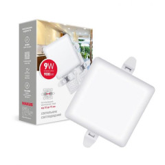 Точковий світильник MAXUS SP Adjustable 9W 4100K Square (1-MSP-0941-SA)