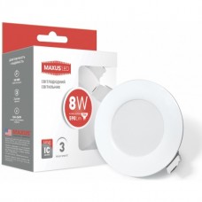Точечный светильник MAXUS SDL 8W 3000К (1-SDL-005-01)
