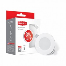 Точечный светильник MAXUS SDL 3W 4100К (1-SDL-011-01)