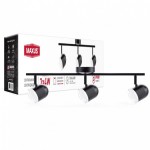 Спотовий світильник MAXUS MSL-01C 3x4W 4100K (3-MSL-11241-CB)