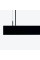 Подвесной светильник светодиодный линейный Maxus assistance Line Slim Pro 30W 4000К 900mm 140B UpDown Black (MASL-30-84-09UDC-BL)