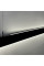 Подвесной светильник светодиодный линейный Maxus assistance Line Slim Pro 30W 4000К 900mm 140B UpDown Black (MASL-30-84-09UDC-BL)