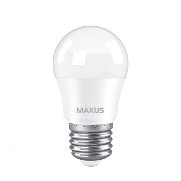Лампа светодиодная филаментная MAXUS G45 5W 4100K 220V E27 (1-LED-742)