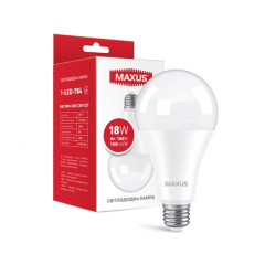 Лампа світлодіодна MAXUS A80 18W 4100K 220V E27 (1-LED-784)