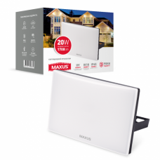 Прожектор светодиодный MAXUS FL-03 20W 5000K Black (1-MFL-03-2050-BK)