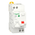 Диференціальний автомат Schneider Electric Resi9 6 А 30 мА 1P+N тип AC крива C 6 кА (R9D25606)