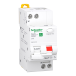 Дифференциальный автомат Schneider Electric Resi9 16 А 30 мА 1P+N тип A кривая C 6 кА (R9D55616)