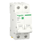 Автоматичний вимикач Schneider Electric Resi9 20 А 2P крива B 6 кА (R9F02220)