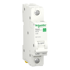 Автоматический выключатель Schneider Electric Resi9 40 А 1P кривая C 6 кА (R9F12140)