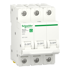 Автоматический выключатель Schneider Electric Resi9 63 А 3P кривая C 6 кА (R9F12363)