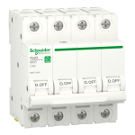 Автоматичний вимикач Schneider Electric Resi9 40 А 4P крива C 6 кА (R9F12440)