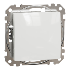 Выключатель одноклавишный Schneider Electric Sedna Design 10 А Белый (SDD111101)