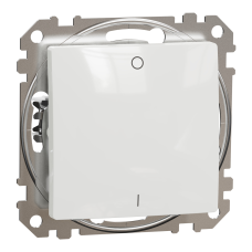 Выключатель двухполюсный Schneider Electric Sedna Design 10 А Белый (SDD111102)