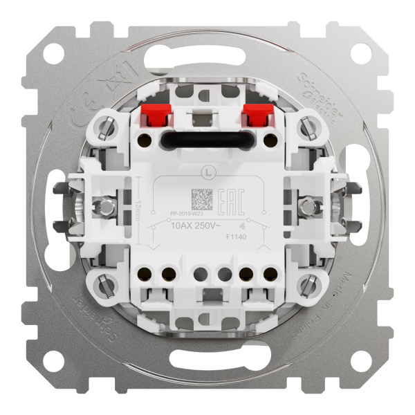 Выключатель для жалюзи Schneider Electric Sedna Design 10 А Белый (SDD111104)