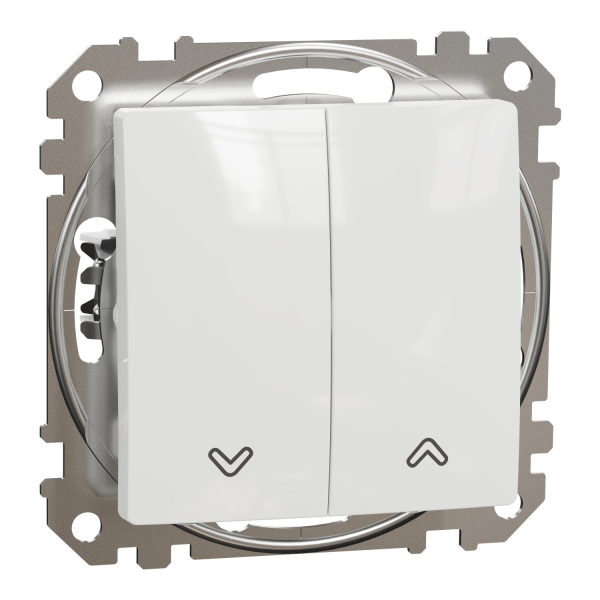 Выключатель для жалюзи Schneider Electric Sedna Design 10 А Белый (SDD111104)