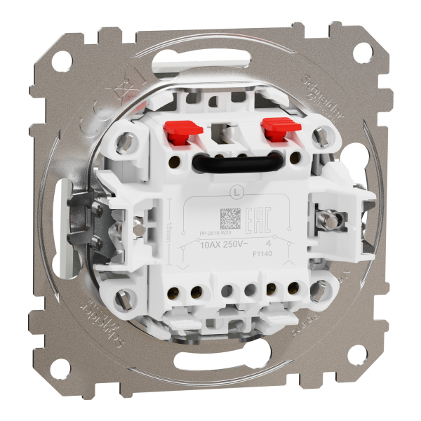 Выключатель для жалюзи Schneider Electric Sedna Design 10 А Белый (SDD111104)