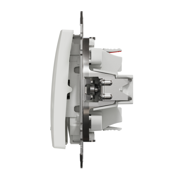 Выключатель одноклавишный проходной Schneider Electric Sedna Design 10 А Белый (SDD111106L)